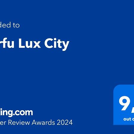 Corfu Lux City Apartment Ngoại thất bức ảnh
